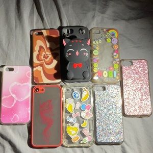 Bundle of iPhone SE 2 cases (2020 version)💕will fit iPhone SE 3, 7, and 8